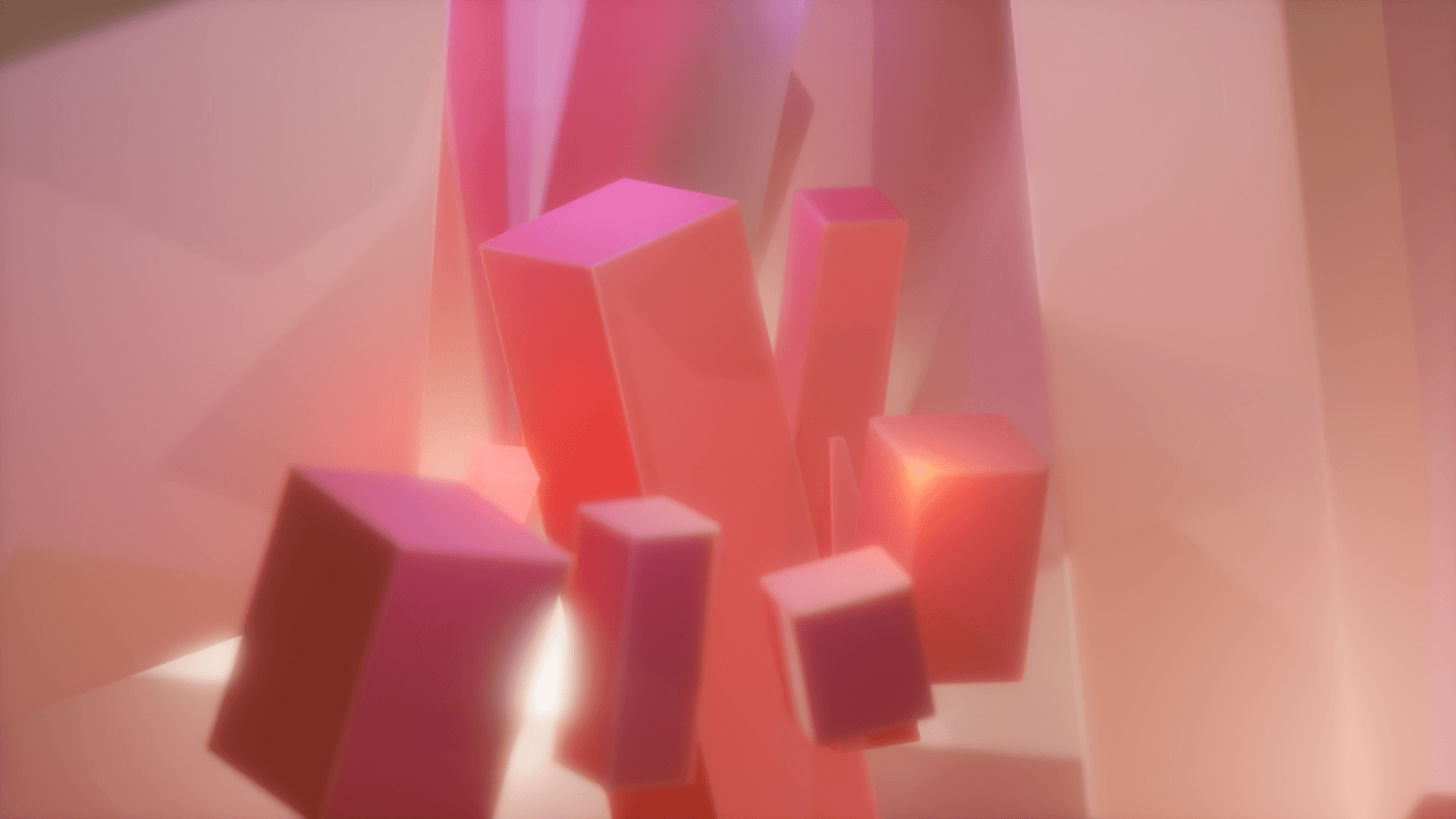 background of cubes