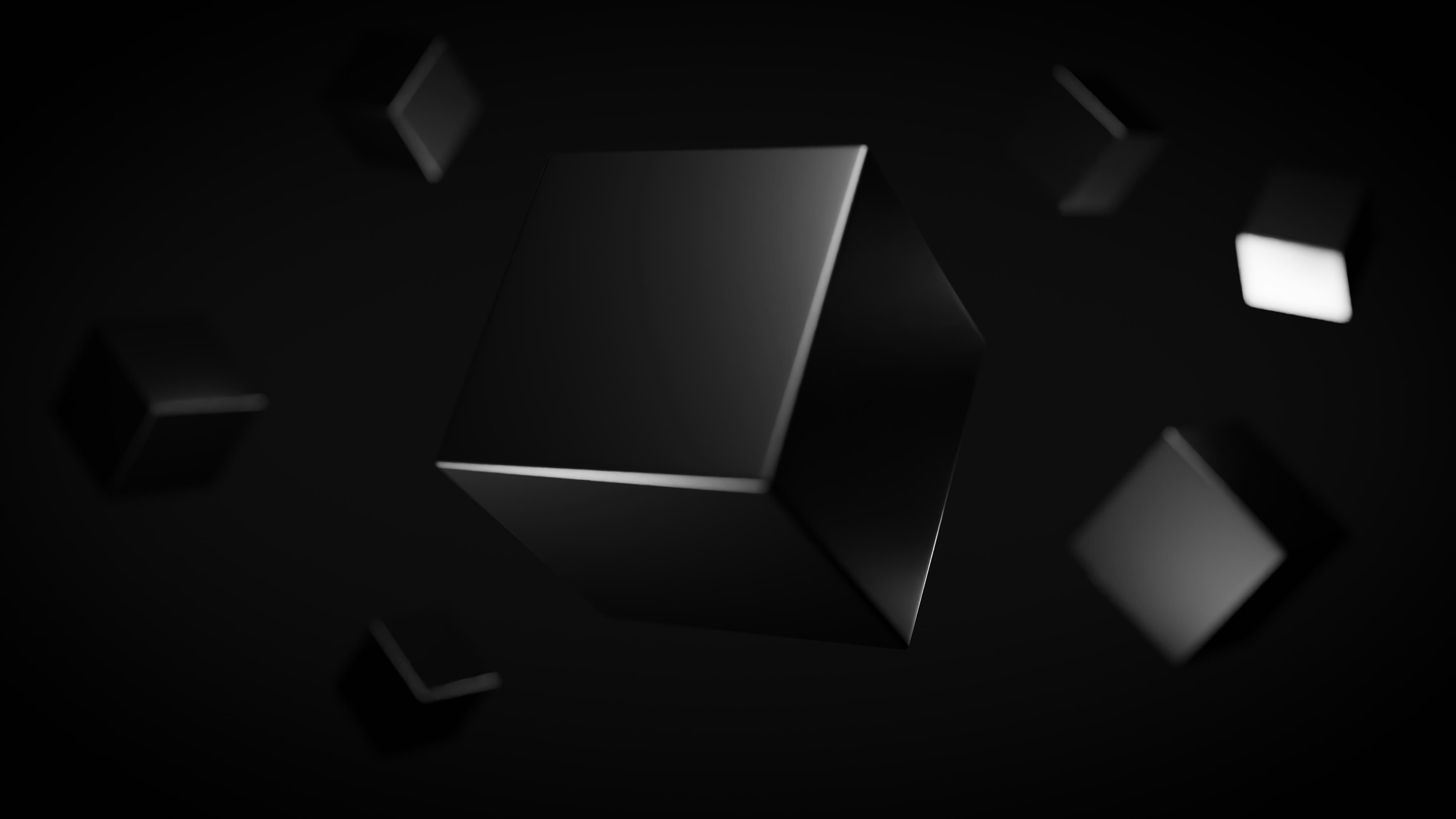 background of cubes
